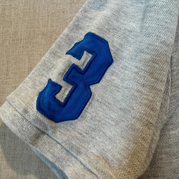 U.S. Polo Assn. Classic Fit Polo Shirt Gray with Embroidered Horsemen Large - Picture 3 of 7